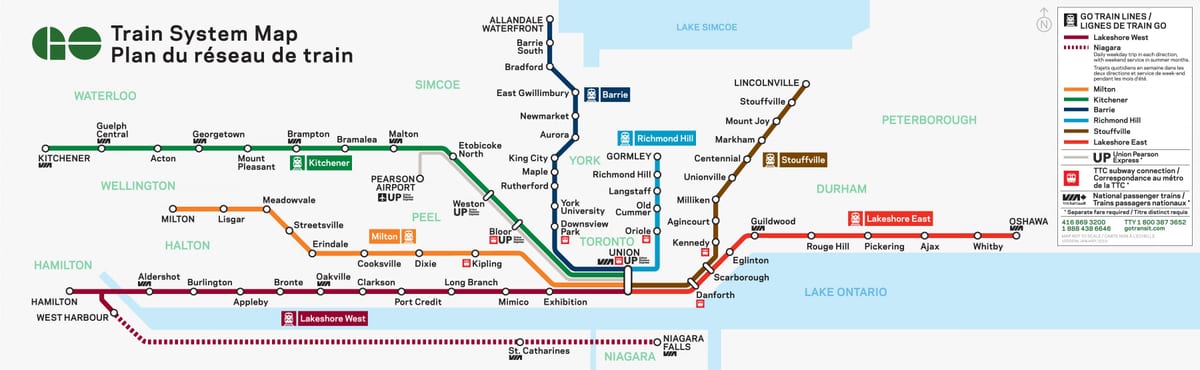 Toronto jít trénovat mapě