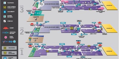 Toronto Eaton Centre mapě