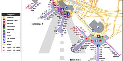 Toronto pearson mapě