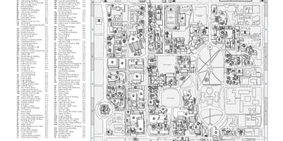University of Toronto mapě