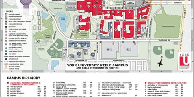University of york mapa